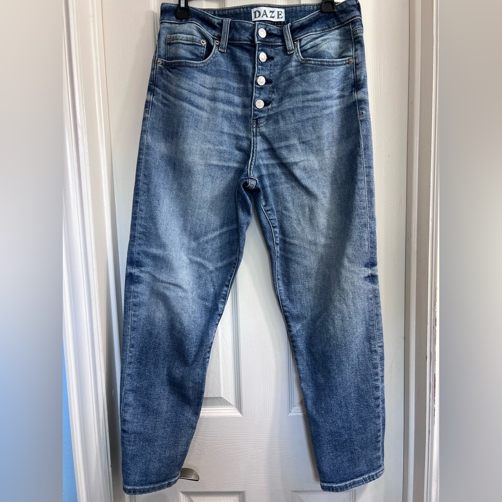 Daze Jeans  Women size 30 Blue Relaxed